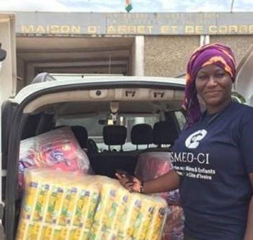 L’Ivoirienne qui lutte contre la précarité menstruelle en prison