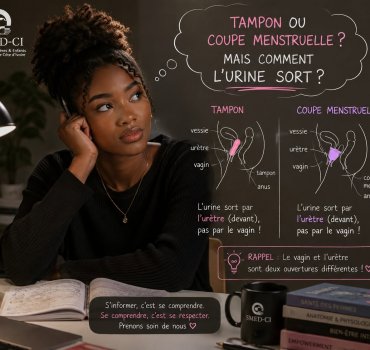 Tampon ou coupe menstruelle 